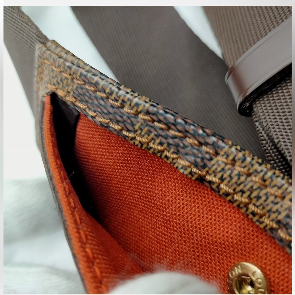 ✨LIKE NEW Louis Vuitton✨Damier Ebene Geronimos BELT / CROSSBODY BAG - Picture 15 of 17
